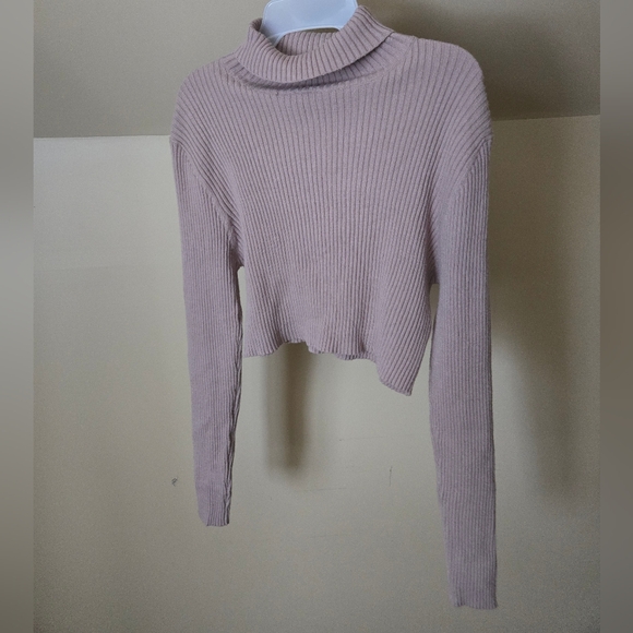 STITCHDROP Mock Necked Sweater with Matching Dress in Oatmilk - Picture 4 of 6